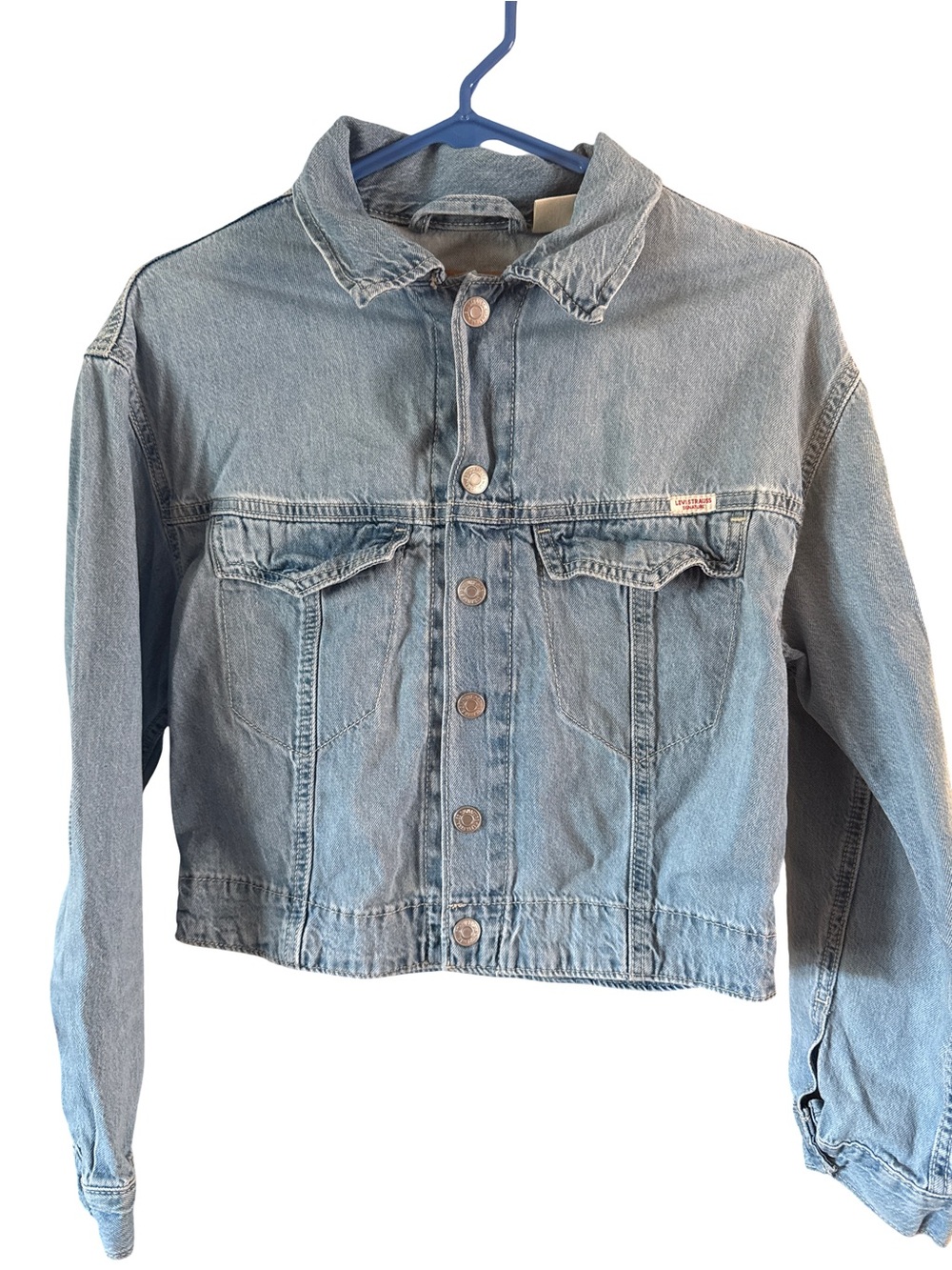 Levi's Youth/GirlLight Wash Denim Jacket - Pale Blue Trucker
